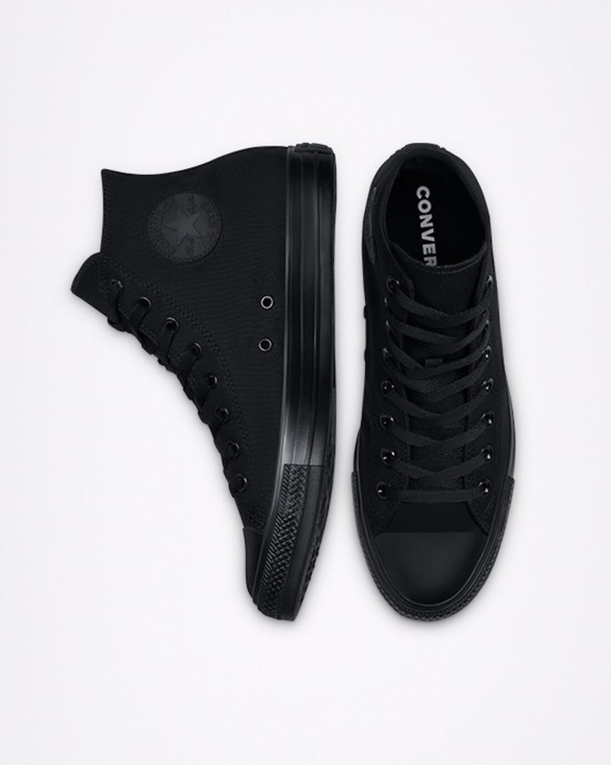 Tenisi Inalti Barbati Converse Chuck Taylor All Star Clasici Negrii | RO QEWAX473